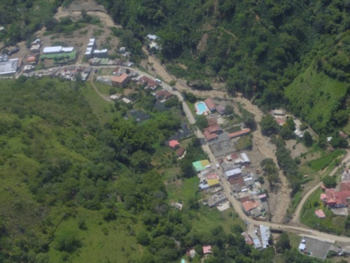 Nueve menores han fallecido en Salgar por la emergencia
