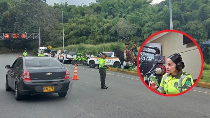 Mayor Sara Novoa, jefe de la seccional de tránsito y transporte