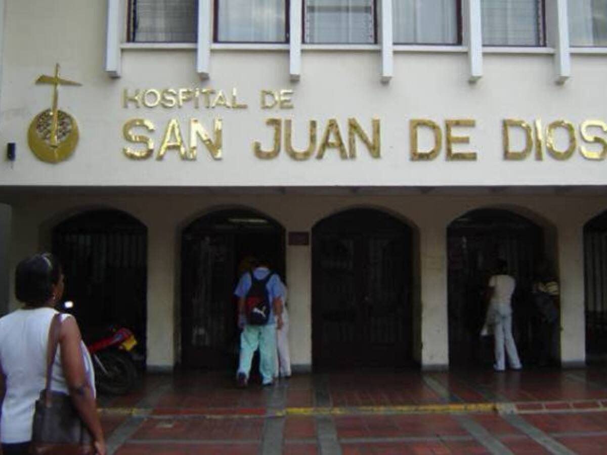 Protestas en el hospital San Juan de Dios de Cali