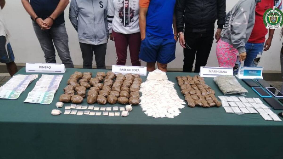 Cae banda que vendía cocaína en entornos escolares en centro de Cali