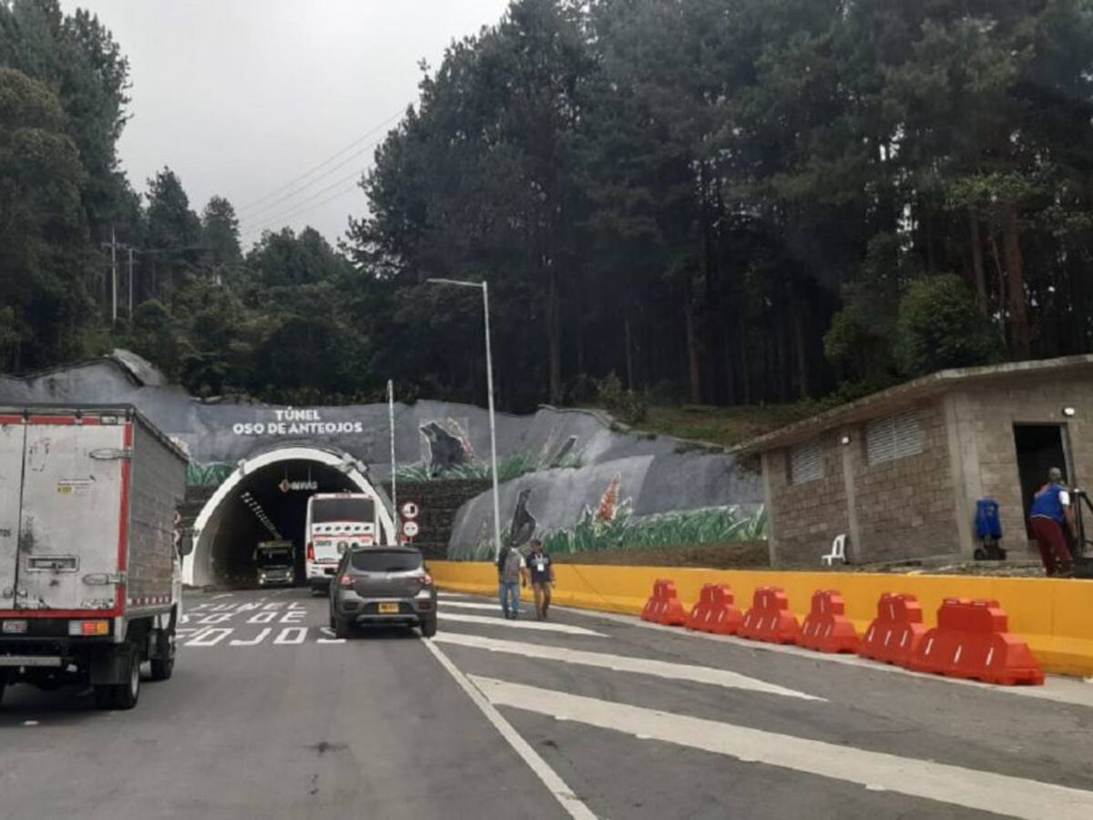 Cierres programados en el Túnel de la Línea en Quindío por revisión