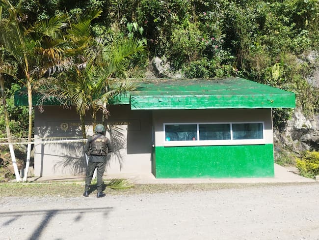 Fue atacado un puesto de Policía en Calima - El Darién, Valle