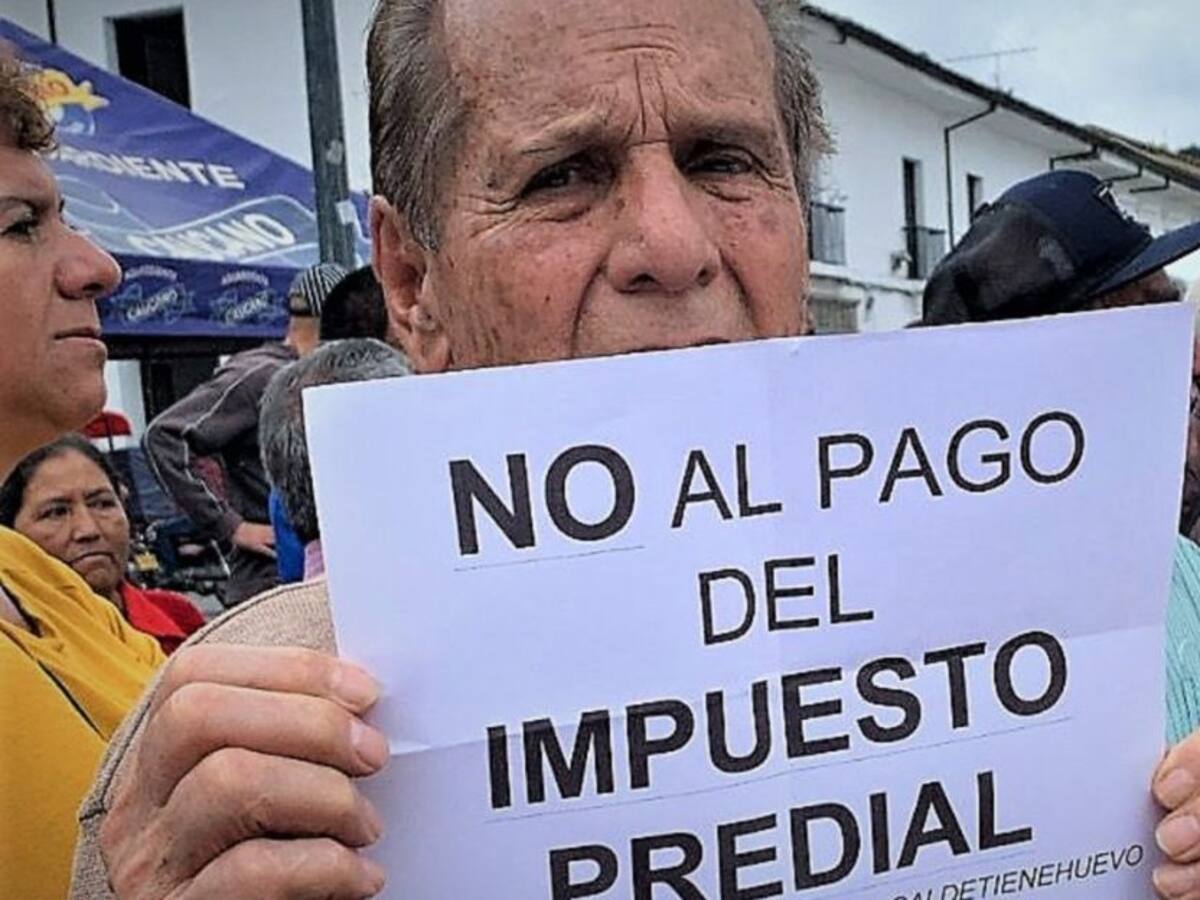 Anuncian nueva jornada de protestas contra el impuesto predial en Popayán