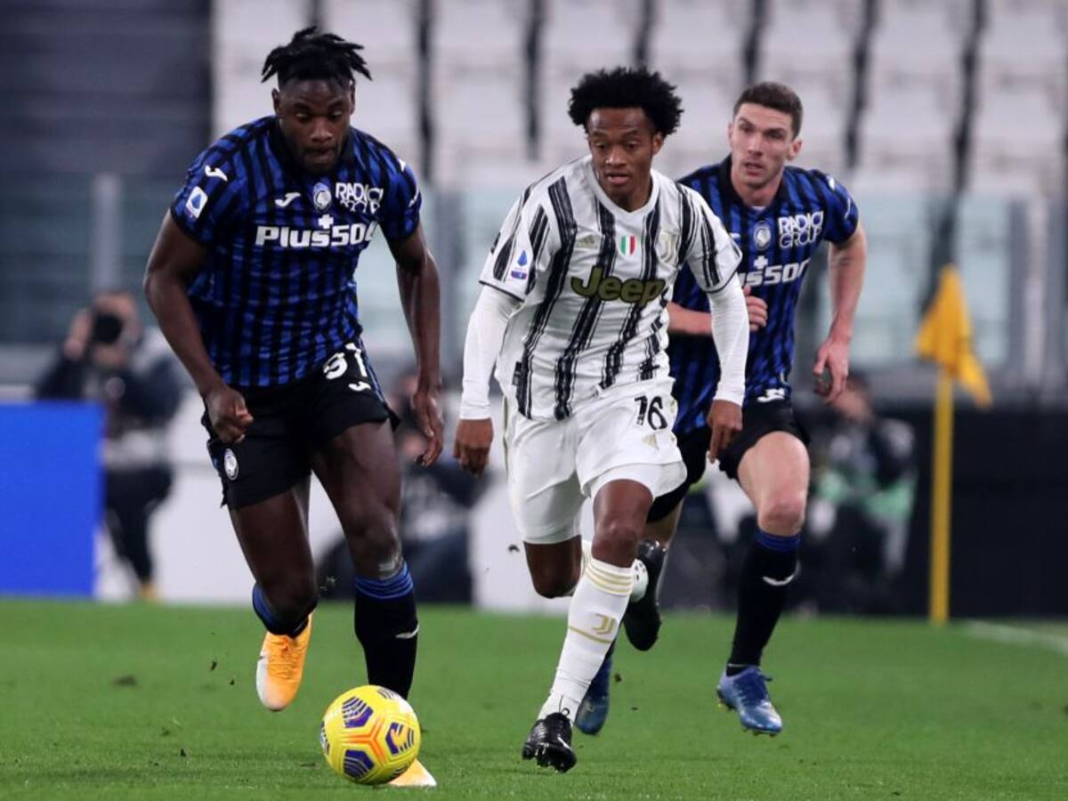 Cuadrado y la Juve vencen al Atalanta y se quedan con la Copa de Italia