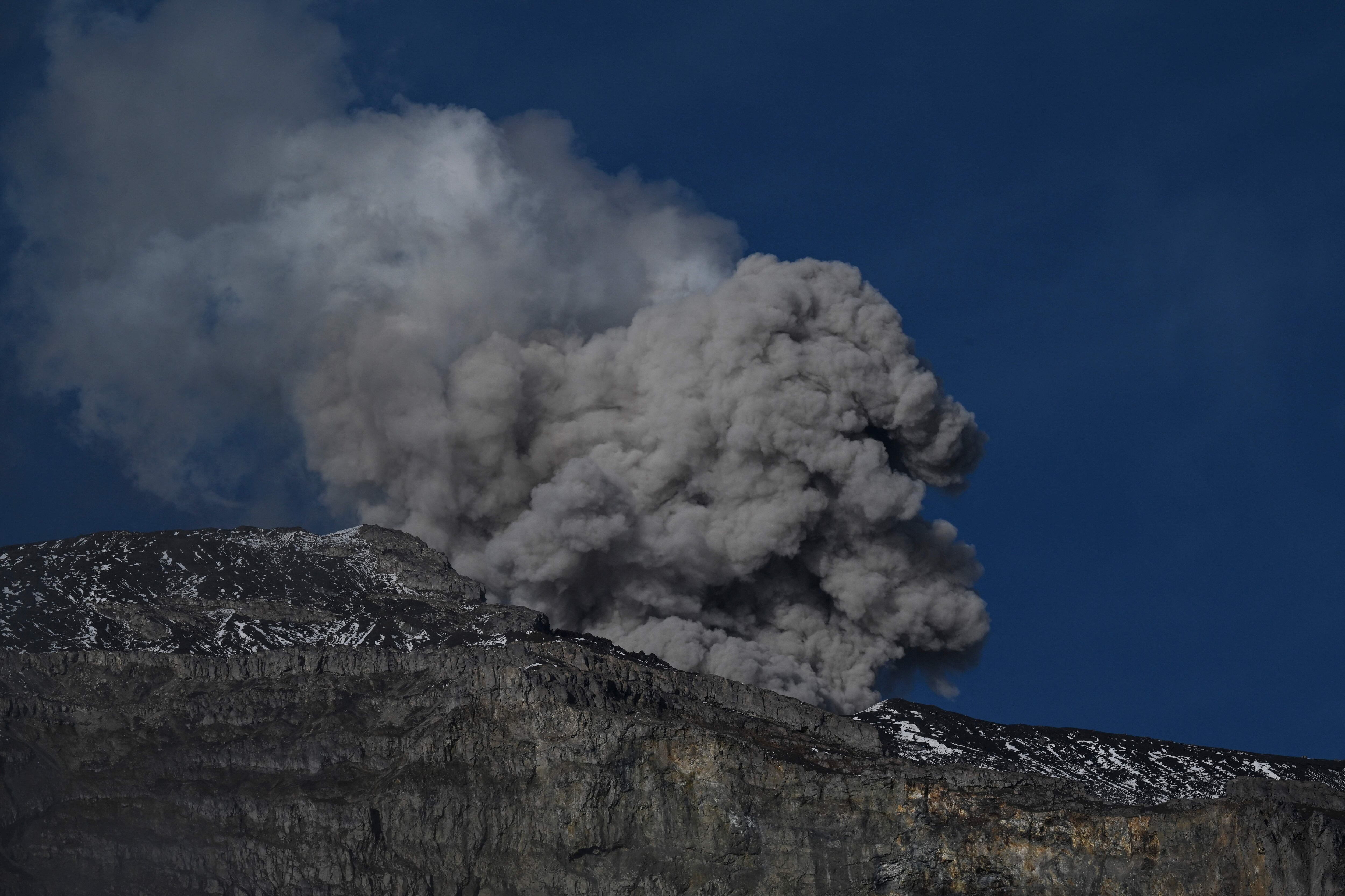 Volcán Nevado del Ruiz HOY 8 de junio: Foto referencia: Getty Images