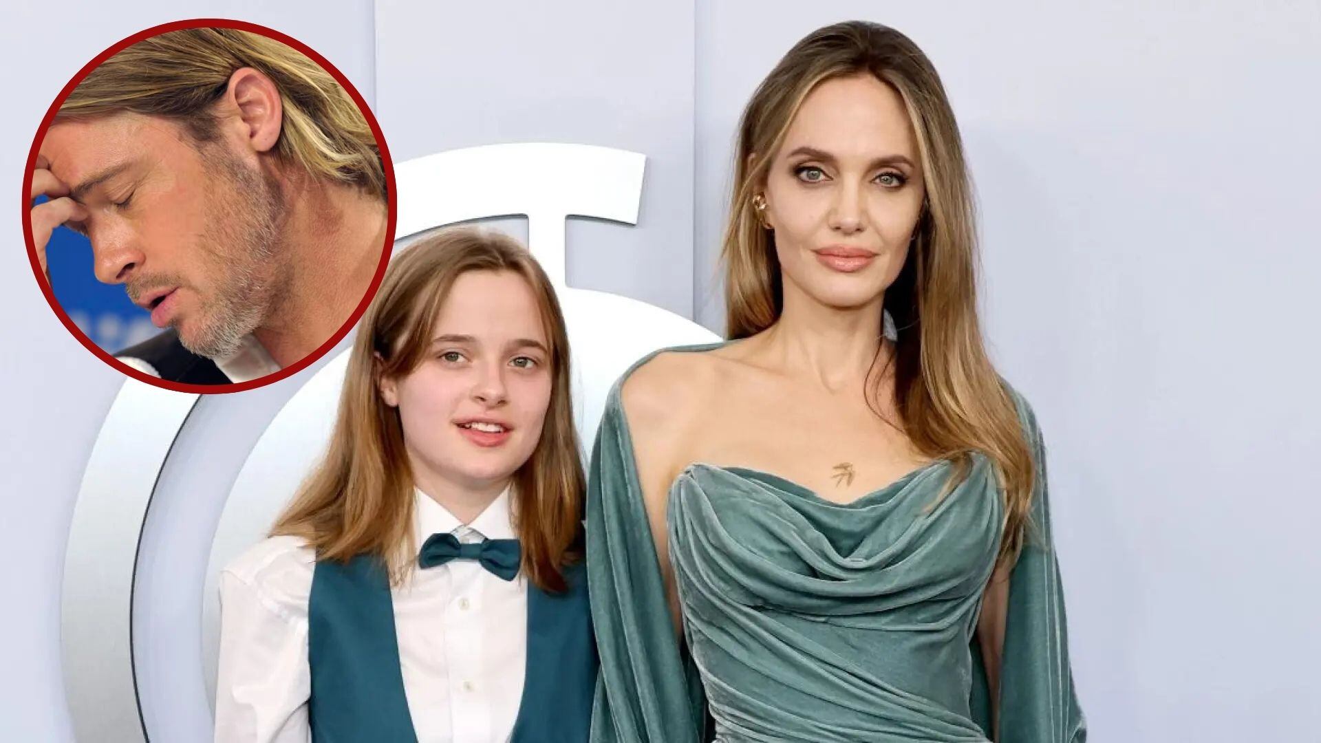 La hija menor de Brad Pitt quiere quitarse el apellido de su padre legalmente.