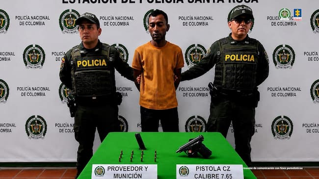 En Bolívar judicializan a cuatro hombres señalados de portar armas y explosivos