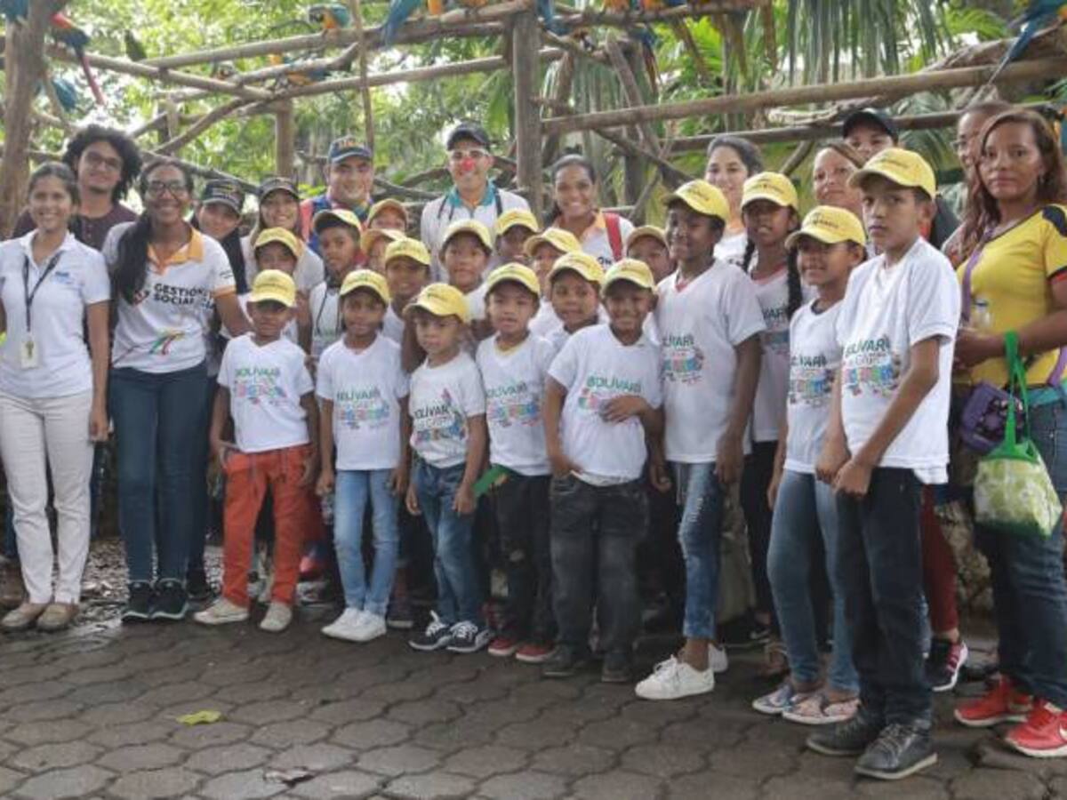 Vacaciones recreativas gratis para 200 niños de Bolívar