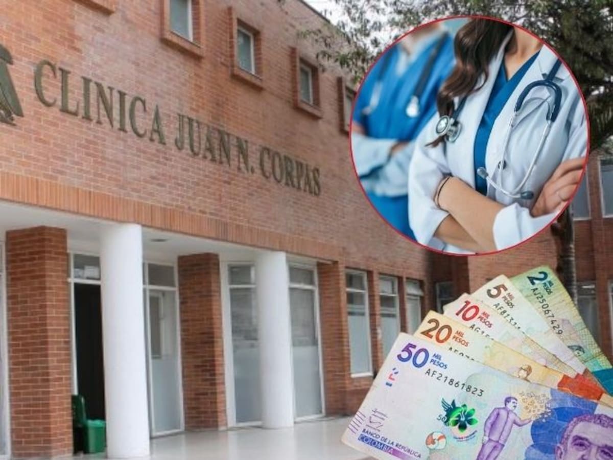 Médicos denuncian crisis en la Clínica Juan N. Corpas: 6 meses sin pago y riesgo para los pacientes
