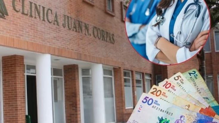 Médicos denuncian crisis en la Clínica Juan N. Corpas: 6 meses sin pago y riesgo para los pacientes