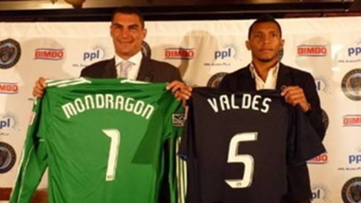 Mondragón y Valdés presentados como refuerzos del Filadelfia Union