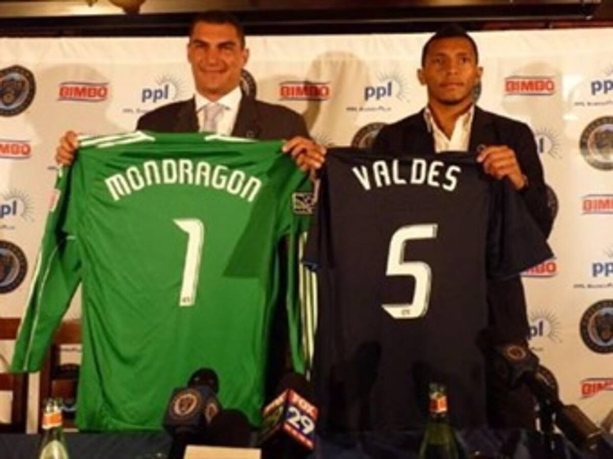 Mondragón y Valdés presentados como refuerzos del Filadelfia Union
