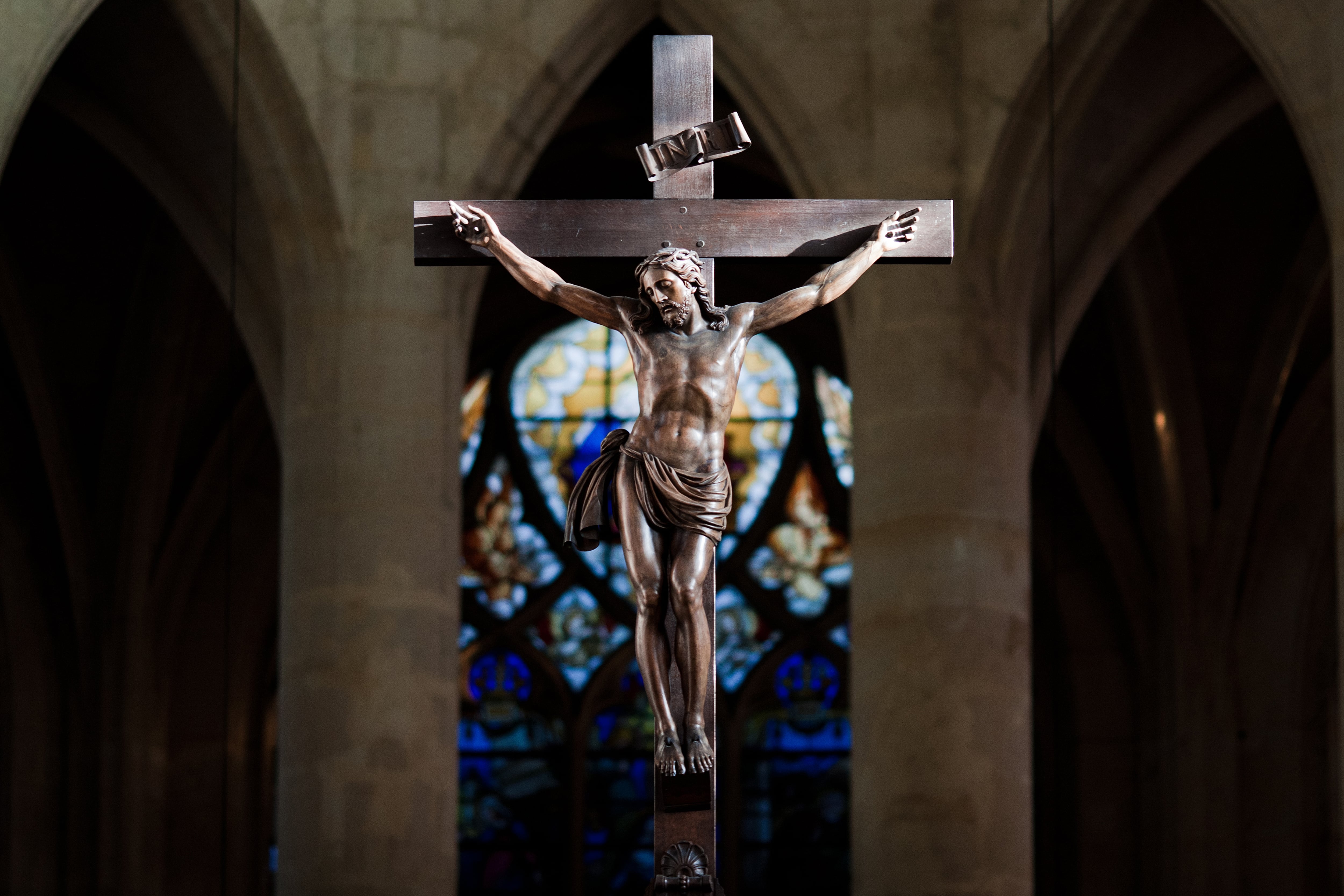 Jesucristo crucificado. Foto: Getty Images.