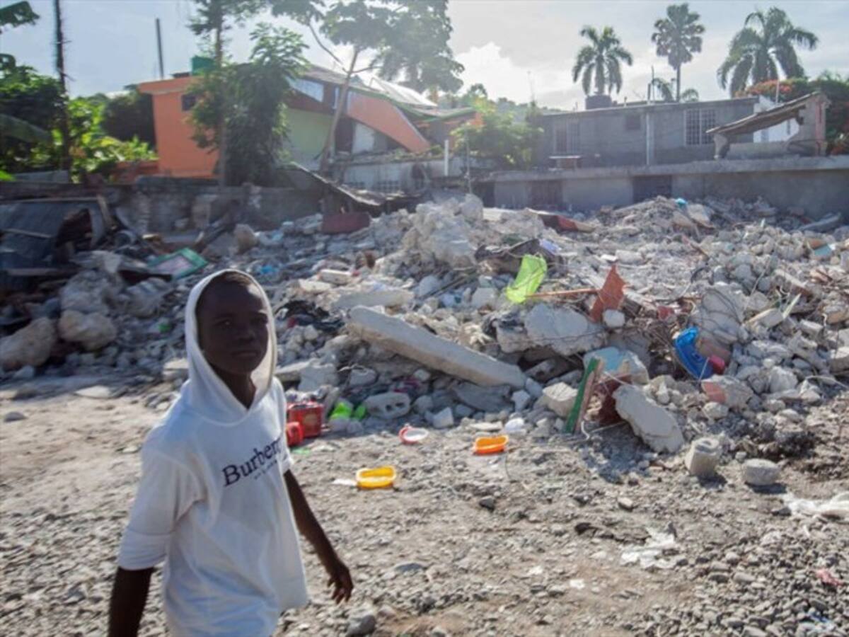 Haití pide ayuda internacional para atender la emergencia por el terremoto