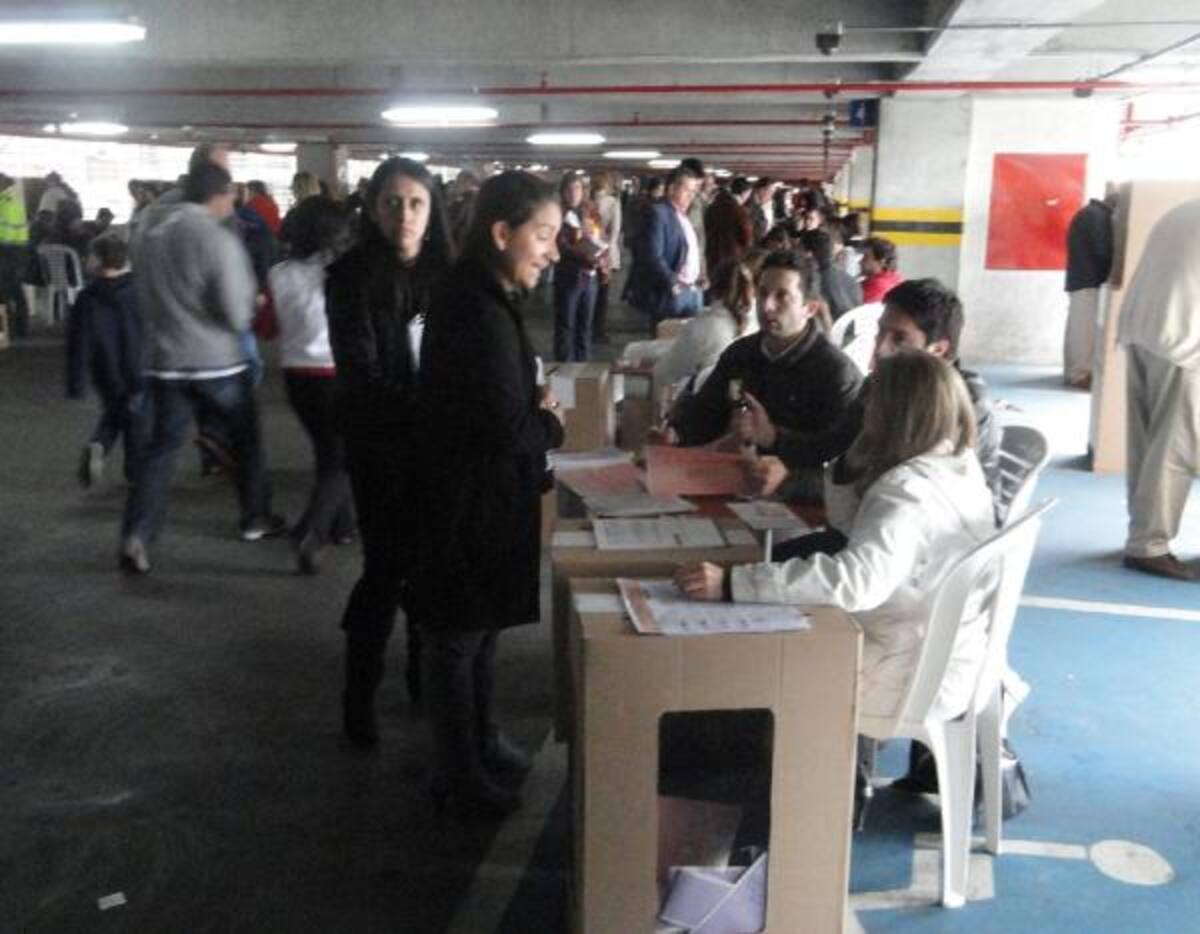Así fueron las votaciones en Unicentro