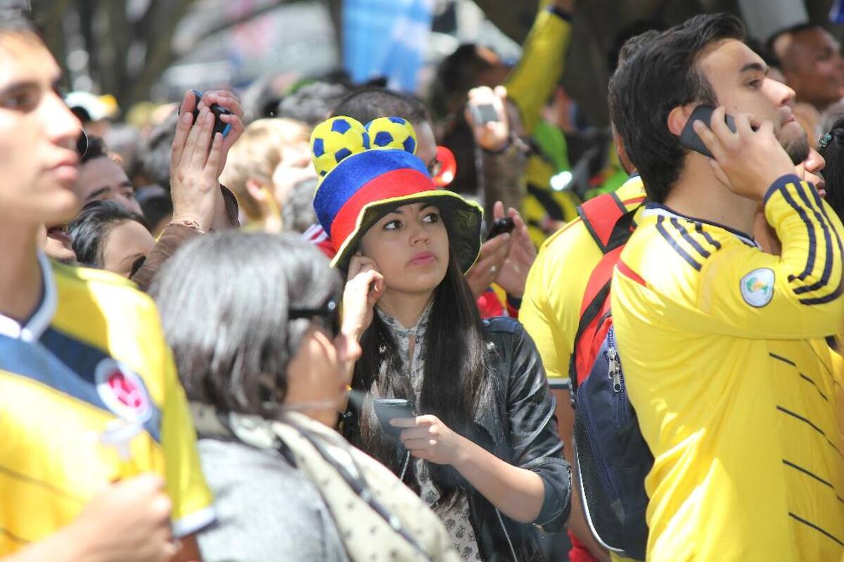 El elenco colombiano acaricia los octavos de final del Mundial Brasil 2014.
