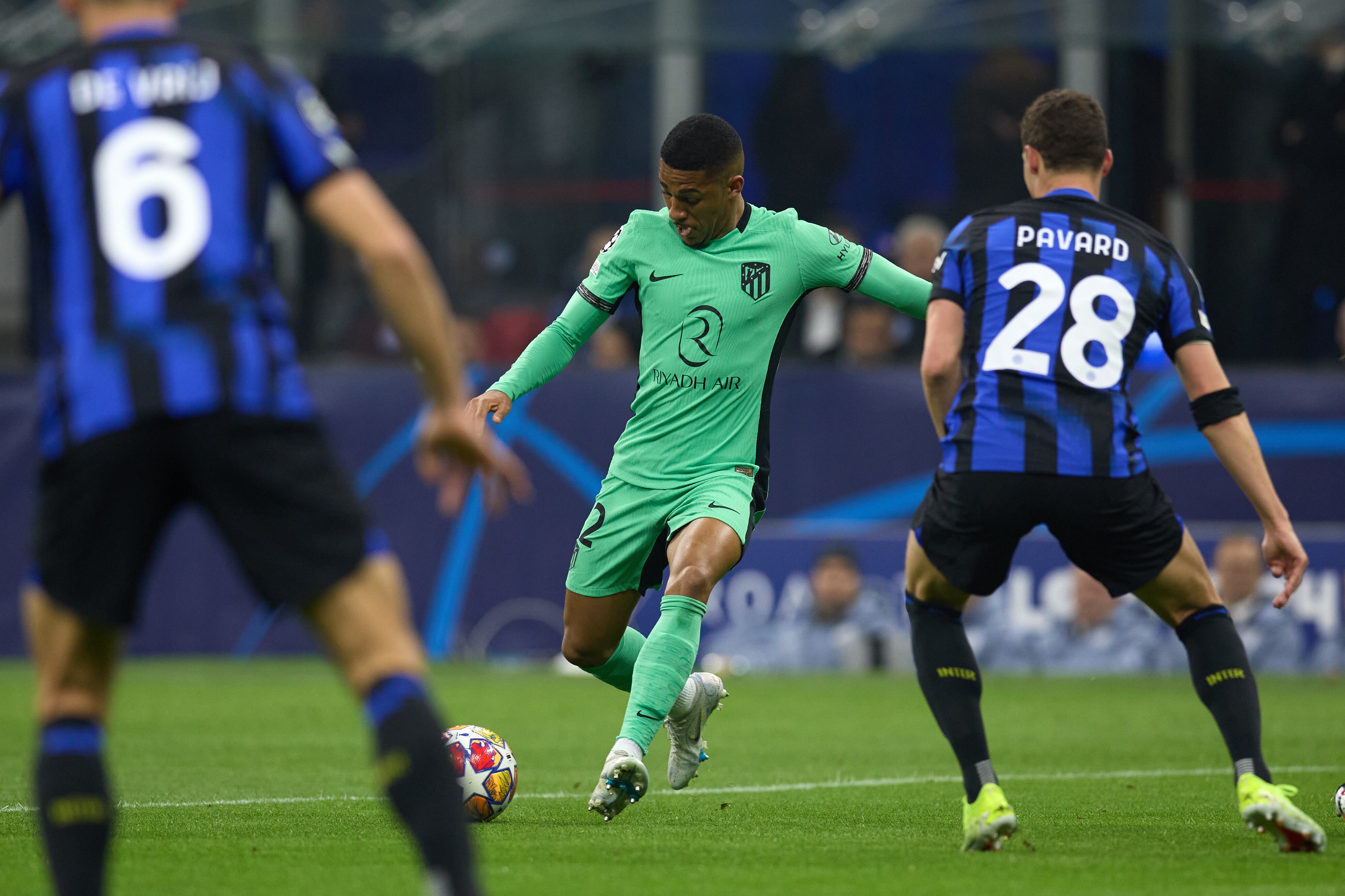 Atlético de Madrid e Inter de Milán en la Champions League. (Photo by Francesco Scaccianoce/Getty Images)
