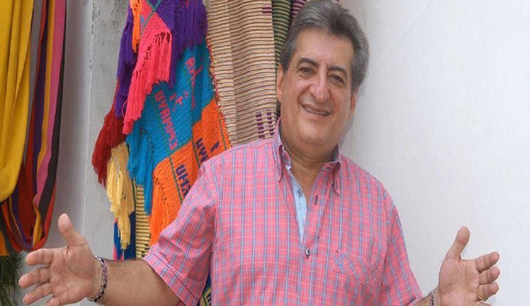 El cantante Jorge Oñate