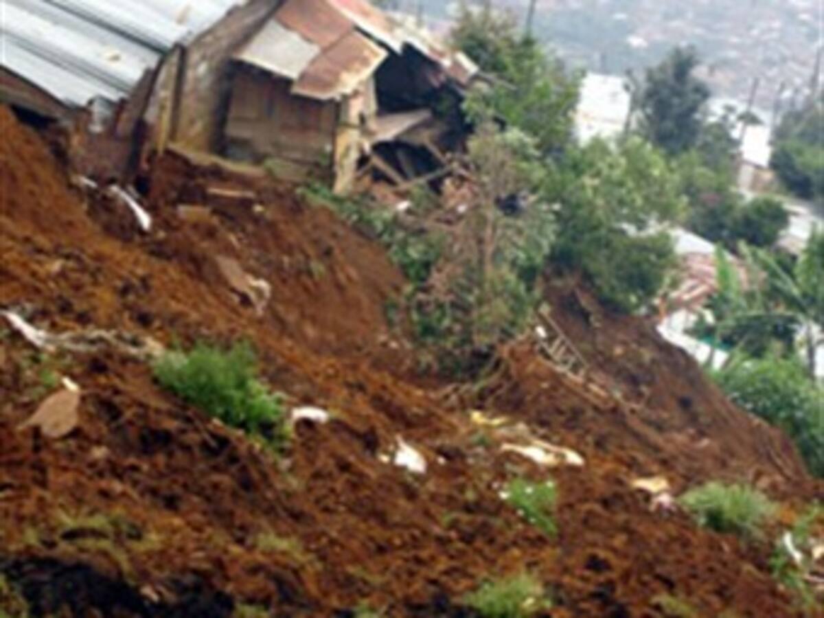 Tres heridos deja un deslizamiento en el Chocó