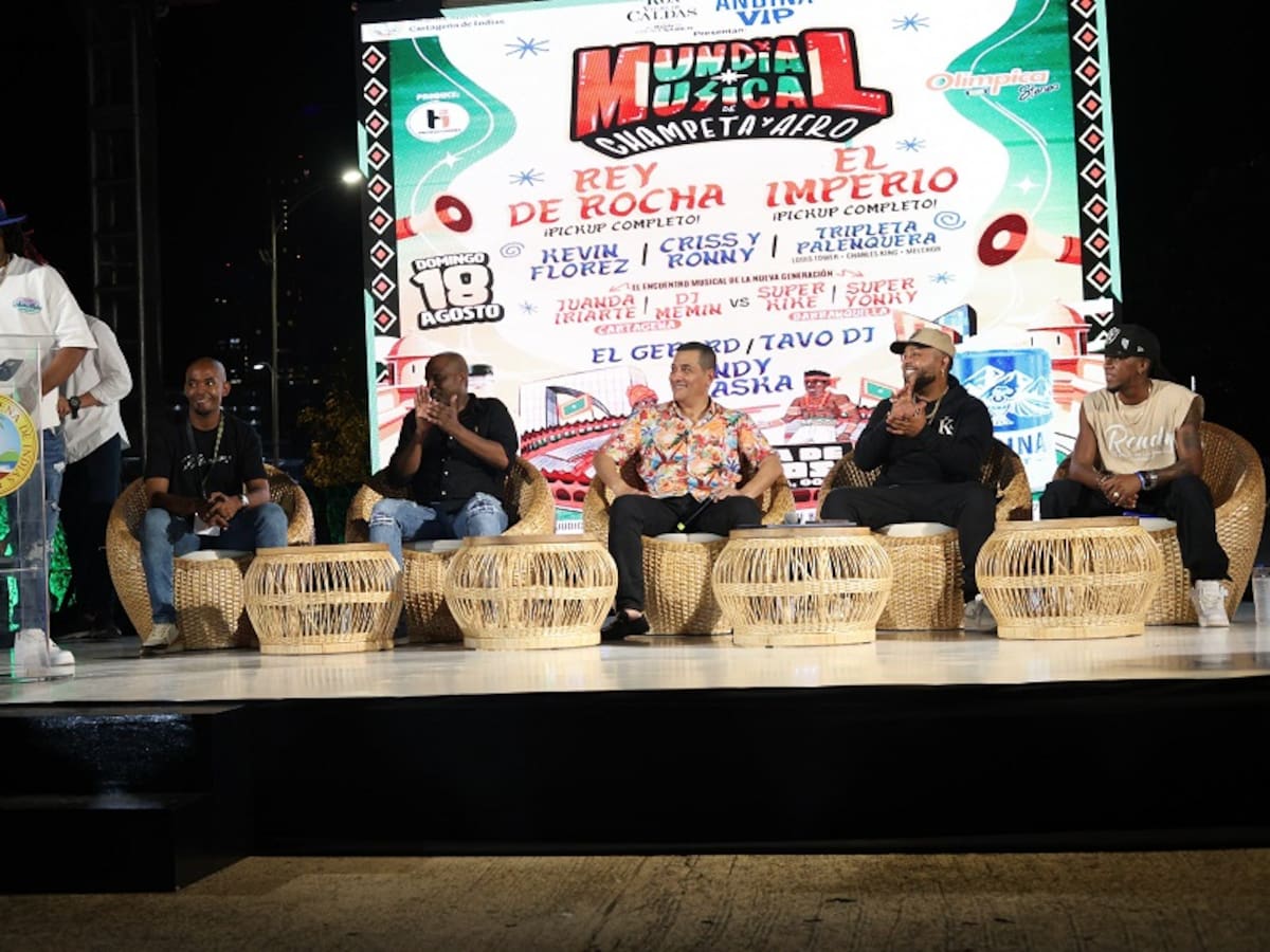 En Cartagena se realizó el lanzamiento del Mundial Musical de Champeta y Afro