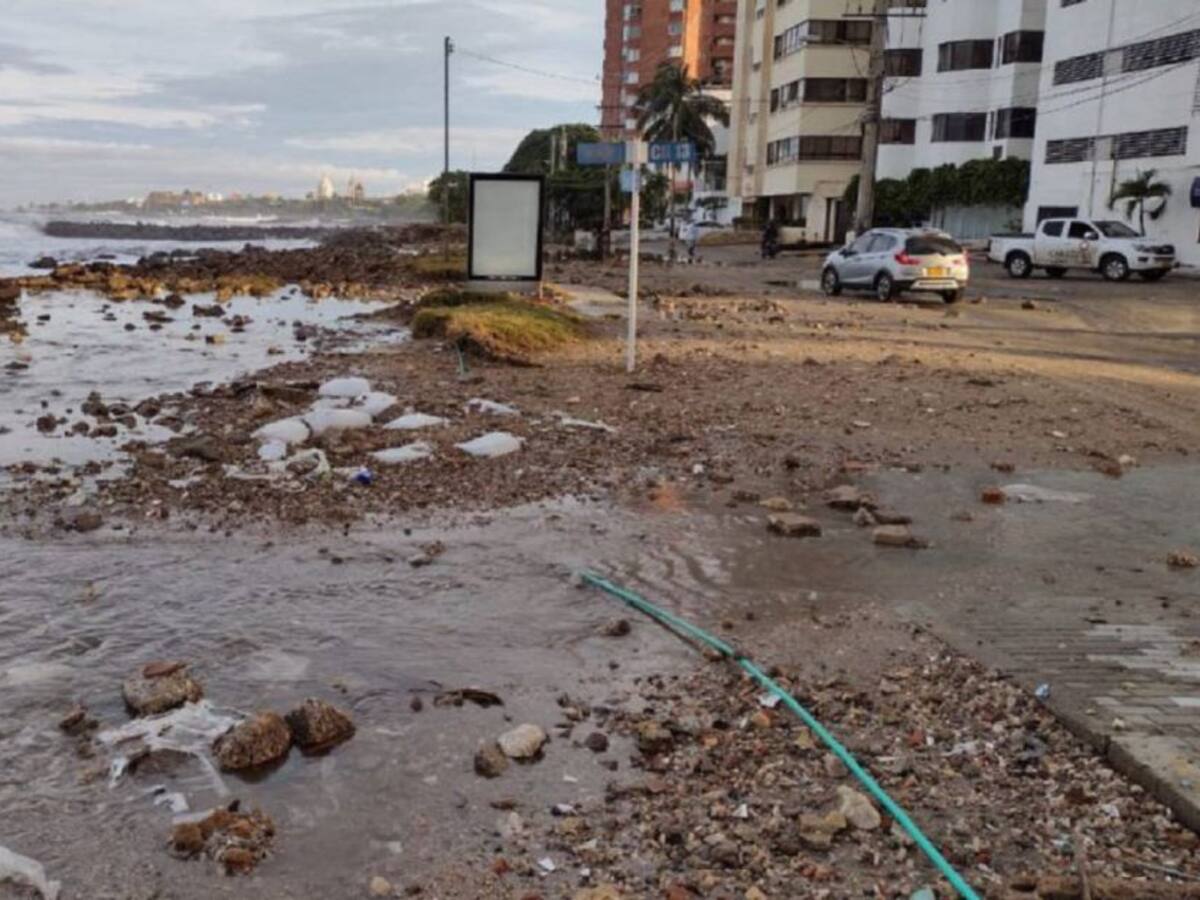 Vientos alisios afectarán a la región Caribe durante las próximas 48 horas