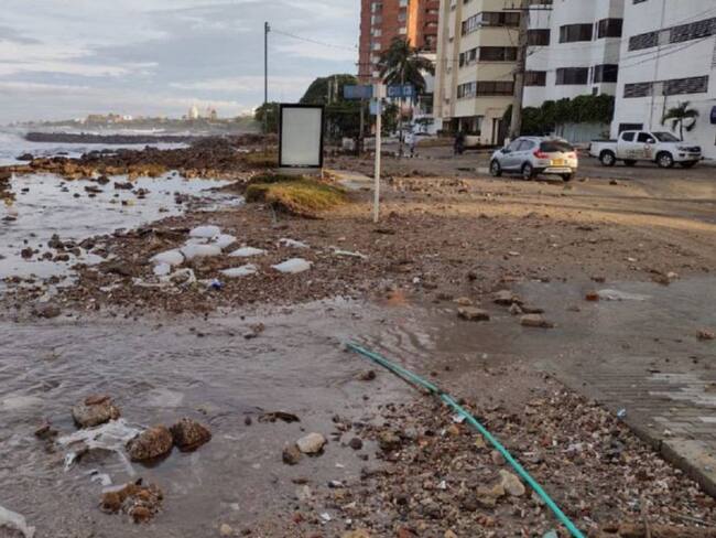 Predominarán olas entre 2.0 y 3.0 metros en Magdalena, La Guajira, Atlántico y Bolívar