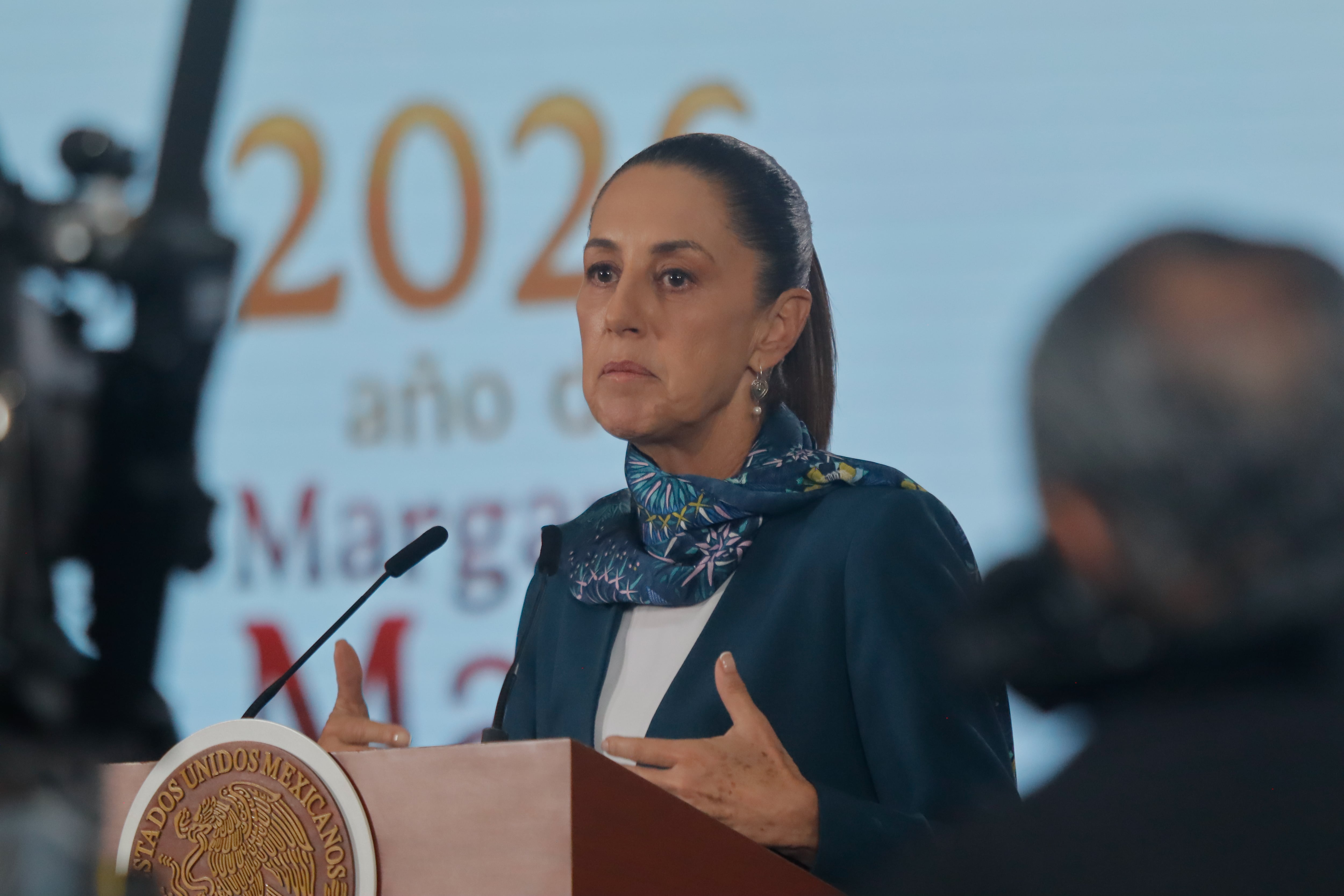 Sheinbaum niega operación de la CIA en centro de México: “Es absolutamente falso”. (Photo by Solrac Santiago/NurPhoto via Getty Images)