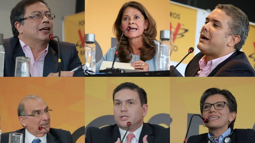 Foro W, precandidatos presidenciales. Foto: La Wcon Julio Sánchez Cristo