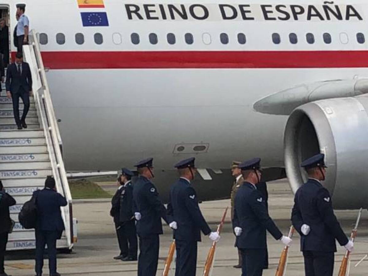 Presidente del Gobierno español ya está en Colombia