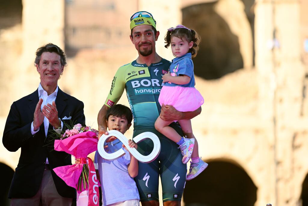 Daniel Felipe Martínez, subcampeón del Giro de Italia / Getty Images