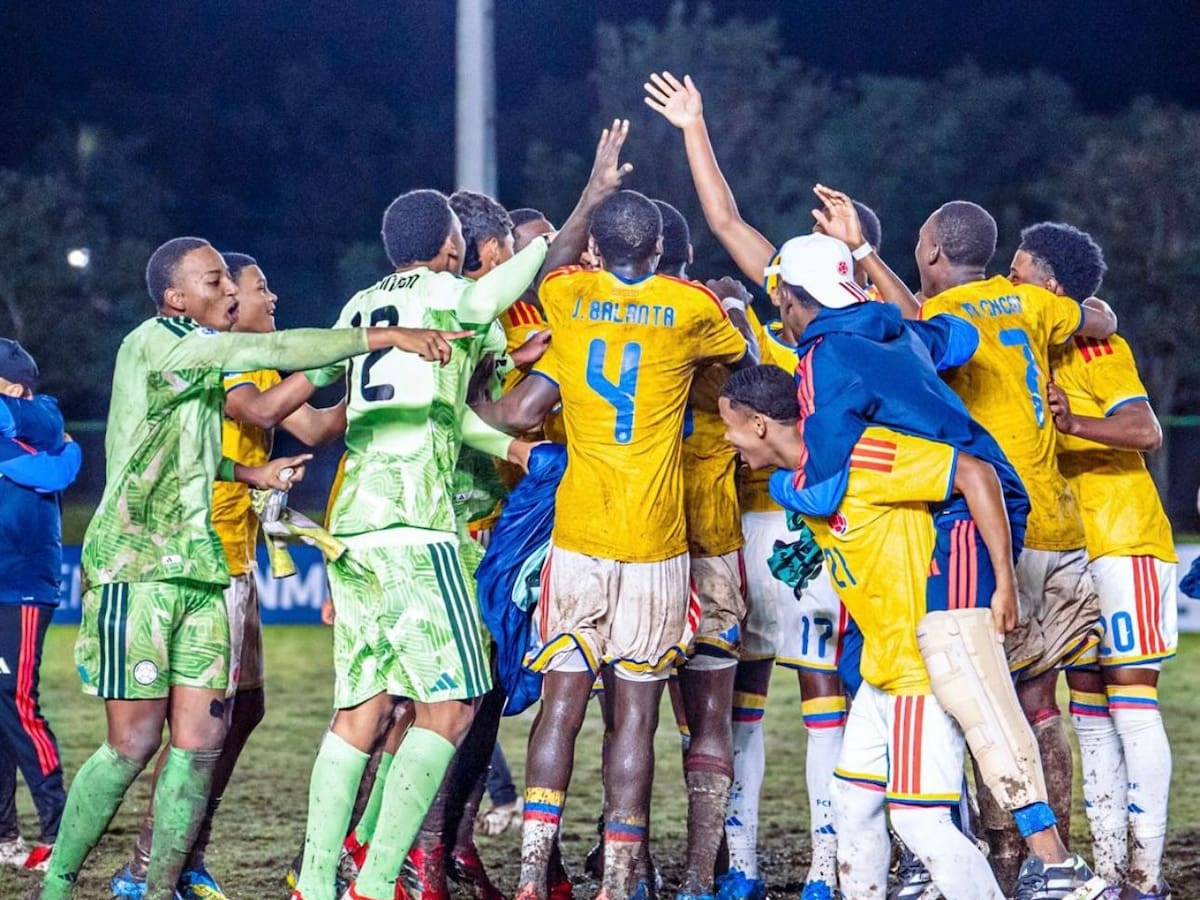 Con DT y jugadores Vallecaucanos la Selección Colombia sub-17 clasificó al Mundial de Catar 2026