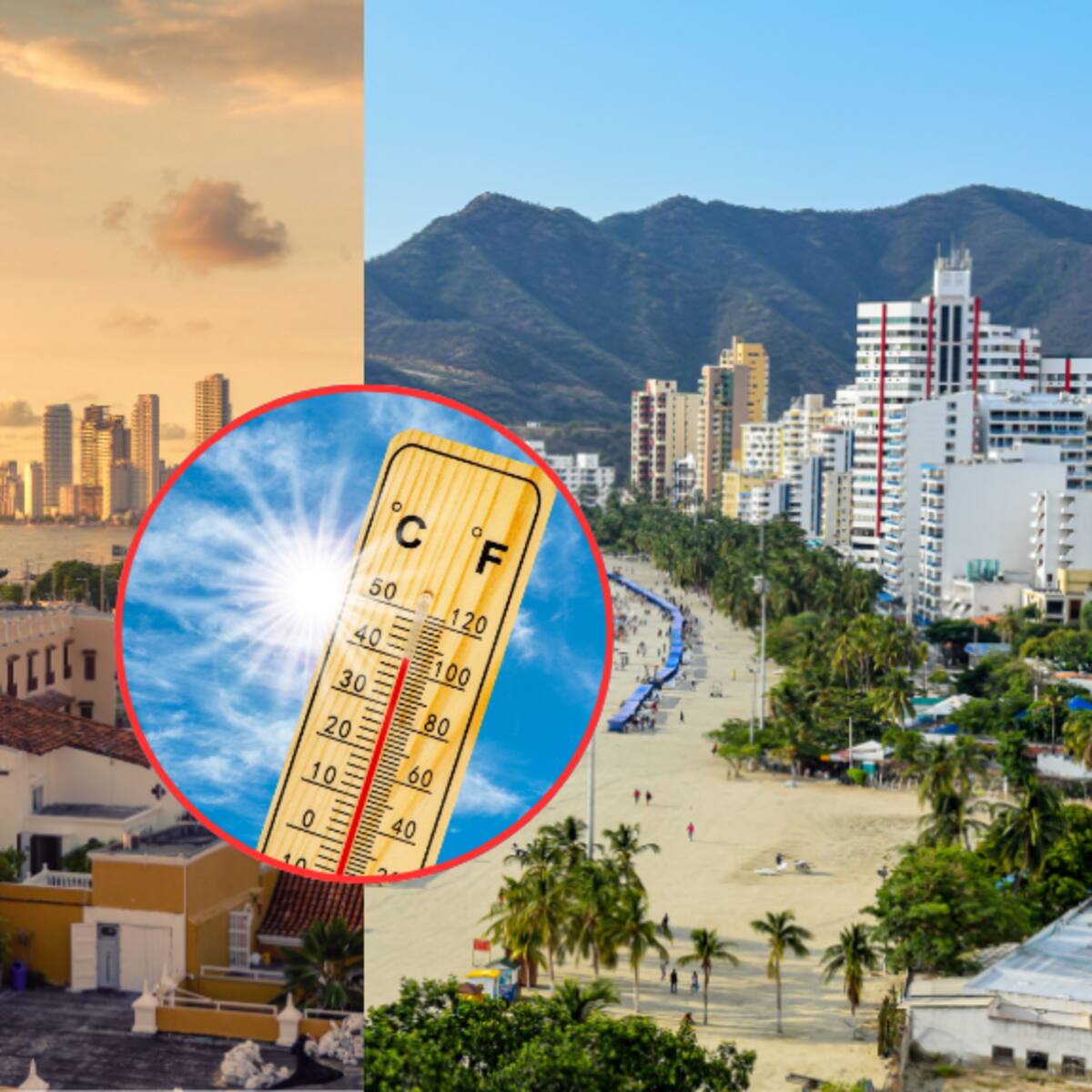 Es más caliente: ¿Santa Marta o Cartagena? Esto revelan los informes de IDEAM