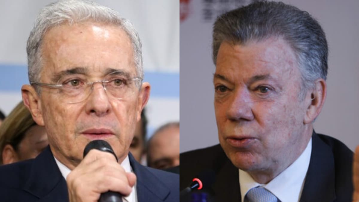 Juan Manuel Santos responde a Álvaro Uribe: “No use ataques infundados para desviar la atención”