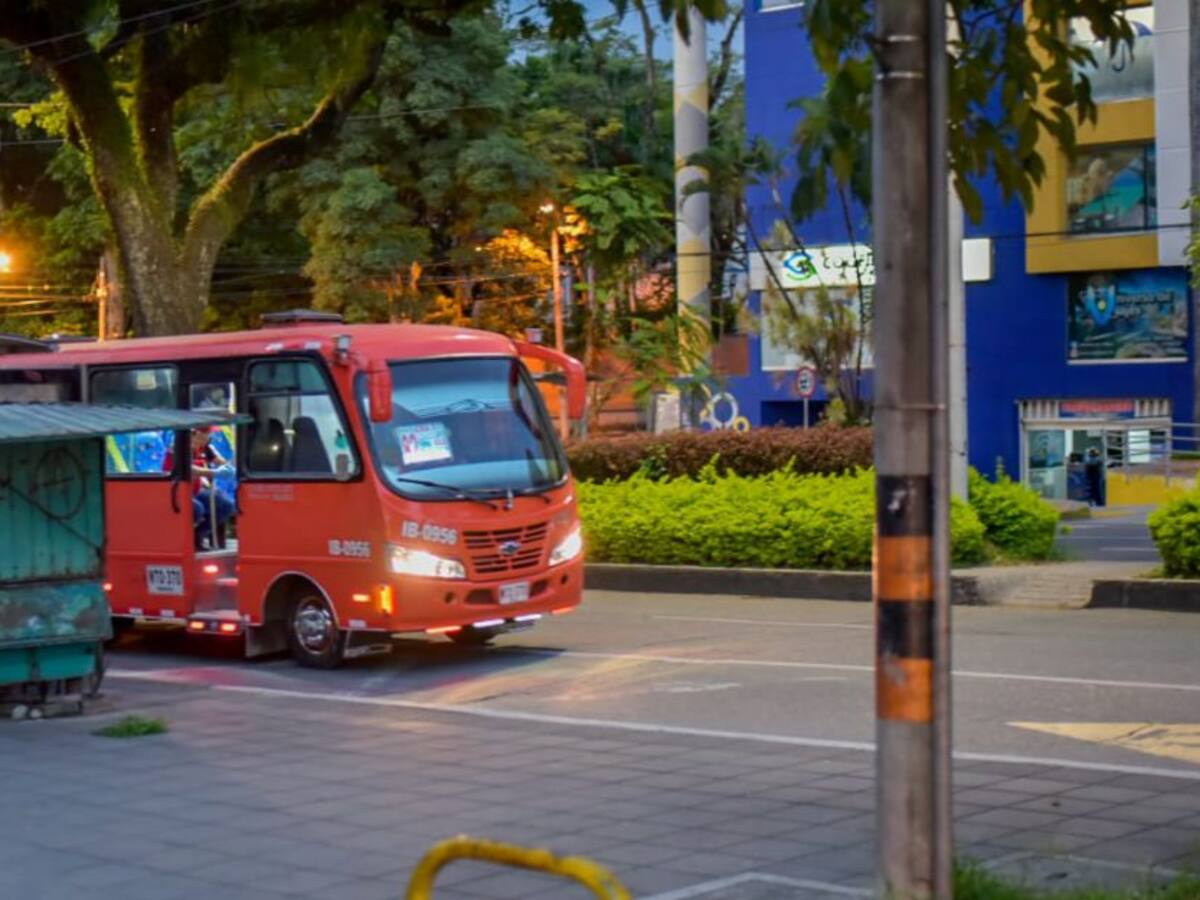 20 rutas de buseta están operando en Ibagué