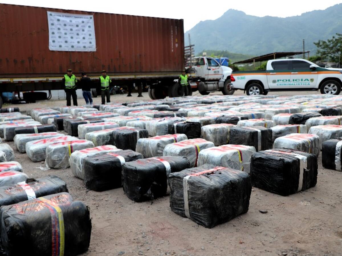 Incautaron 3.697 kilos de marihuana en la vía Manizales- Medellín