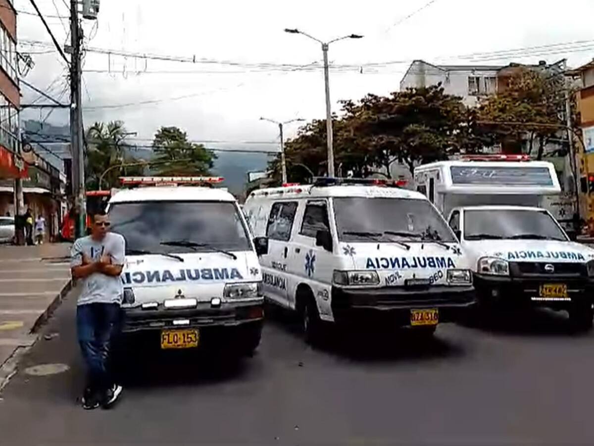 Atención de pacientes del SOAT genera ´guerra´ entre empresas de ambulancias de Ibagué