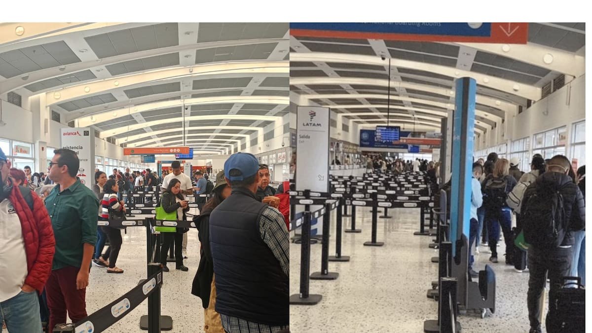 Problemas en el aeropuerto Palonegro por mal tiempo: Vuelos han sido reprogramados