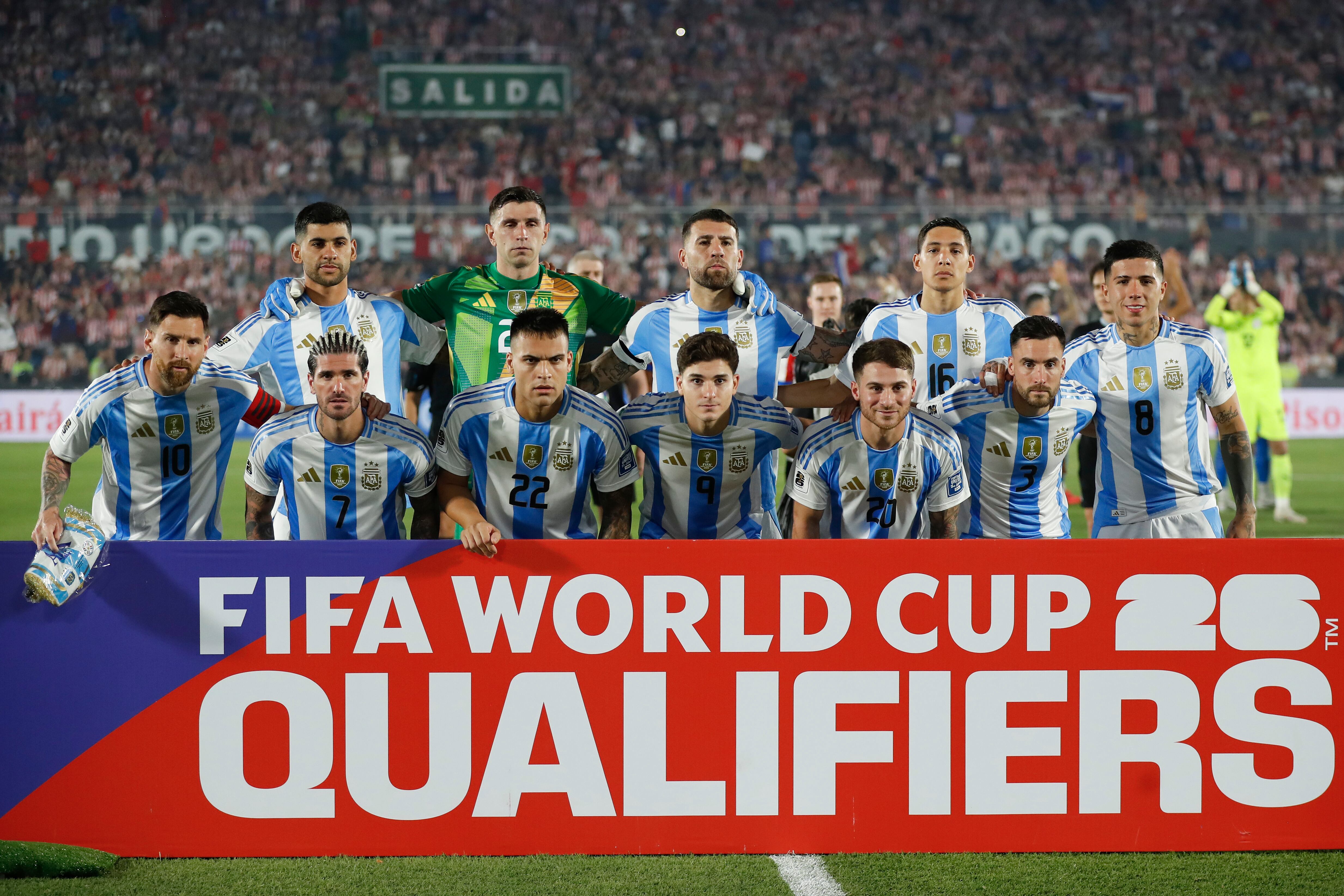 Selección Argentina EFE/ Juan Pablo Pino