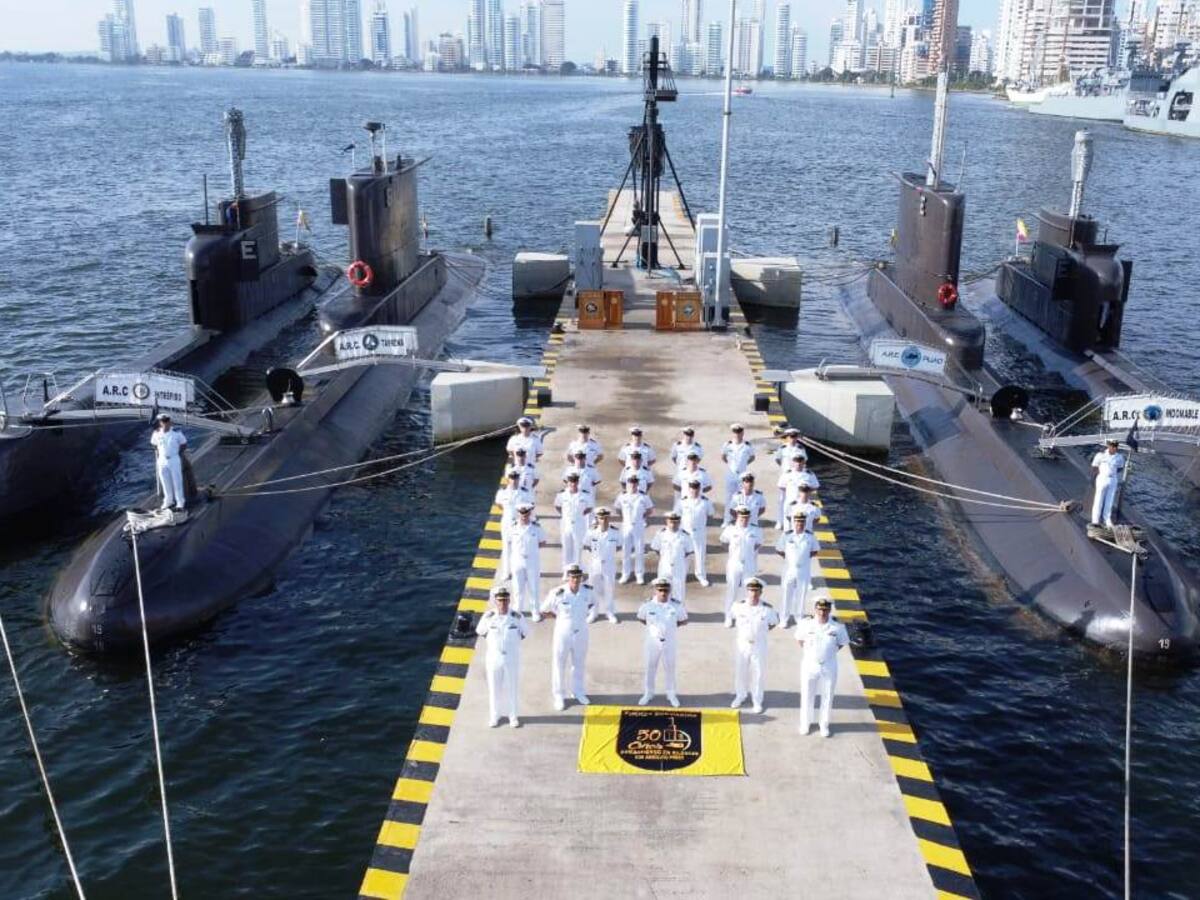 Fuerza submarina, 50 años protegiendo el azul de la bandera