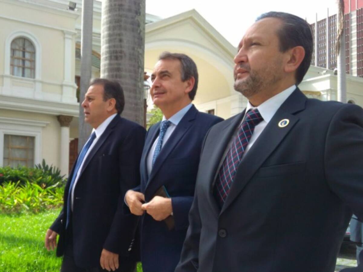 Expresidentes de España y Panamá se reunirán hoy con el presidente de la Asamblea Nacional venezolana