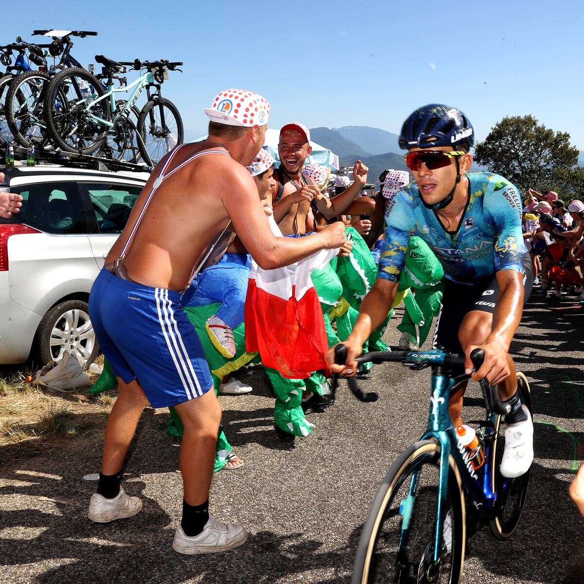 El Tour postula a Harold Tejada como el ciclista más combativo de la segunda semana