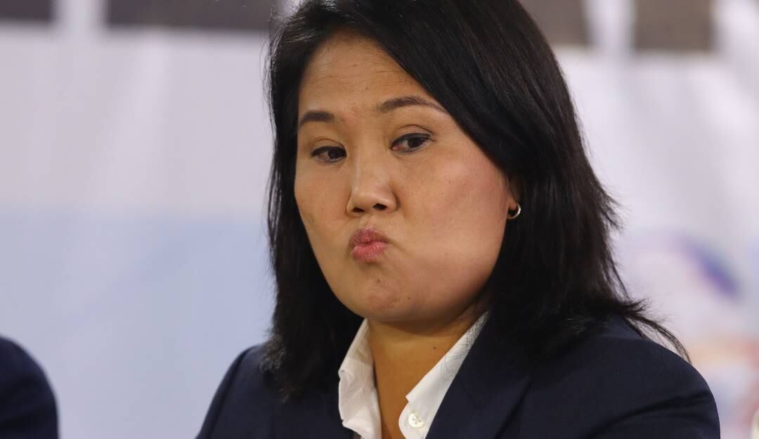 La excandidata presidencial de Perú, Keiko Fujimori.     Foto: Getty 