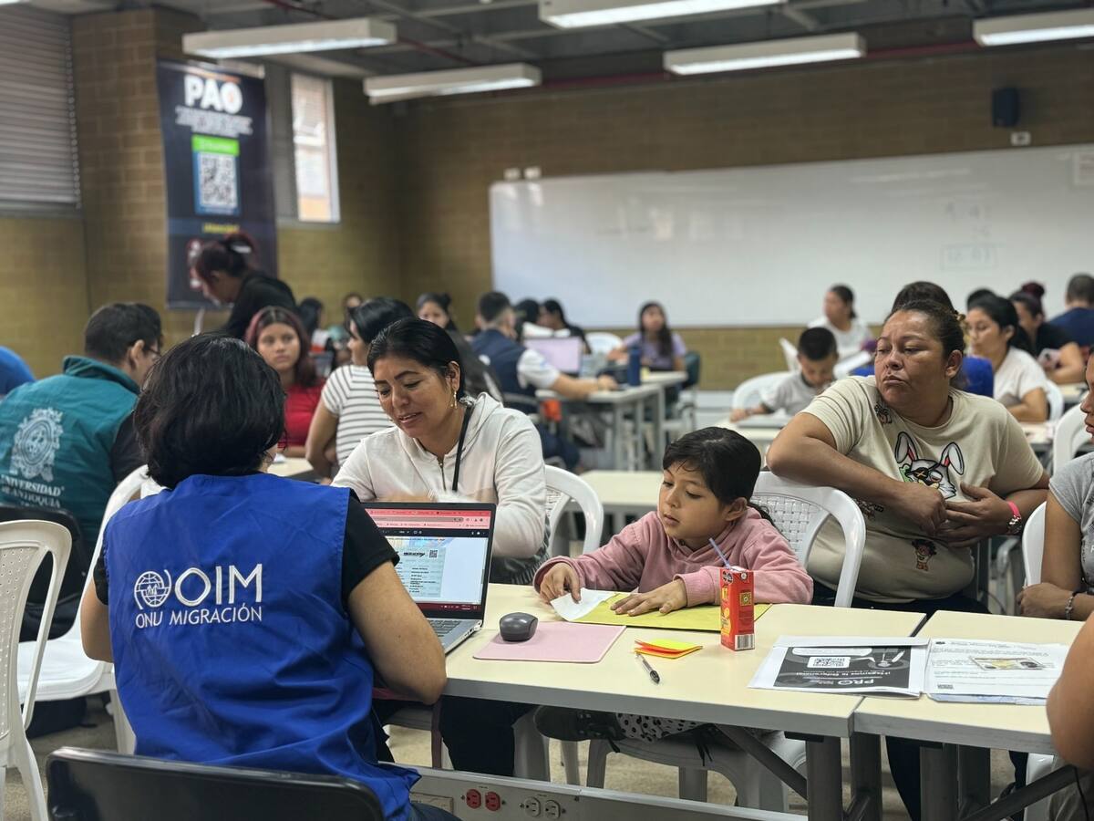 Por jornadas de regularización 89 estudiantes venezolanos fueron acogidos en Medellín