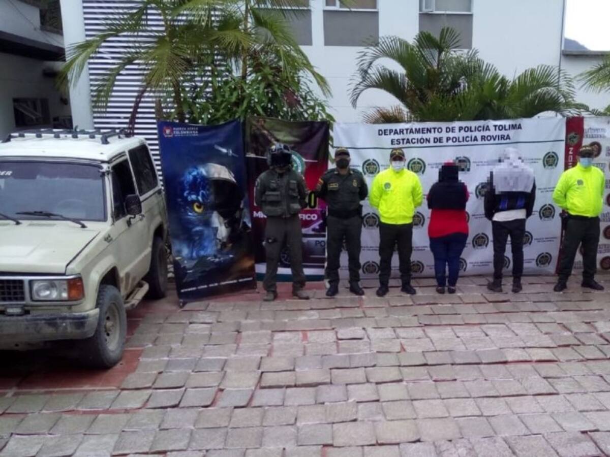 Cerca de media tonelada de droga fue incautada en el Tolima