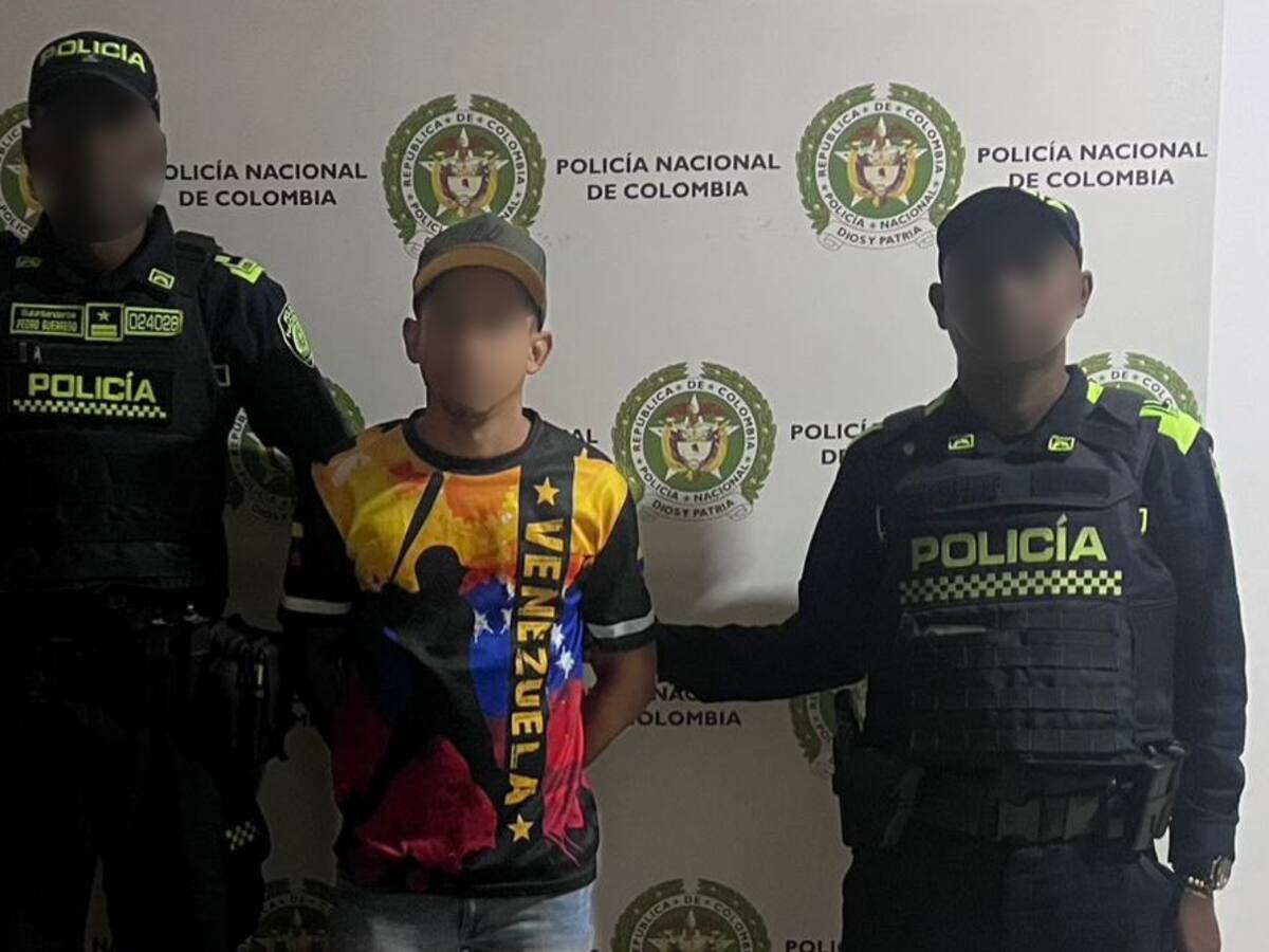 Capturan a alias ‘El Yosmar’, señalado de cometer un homicidio en Navidad