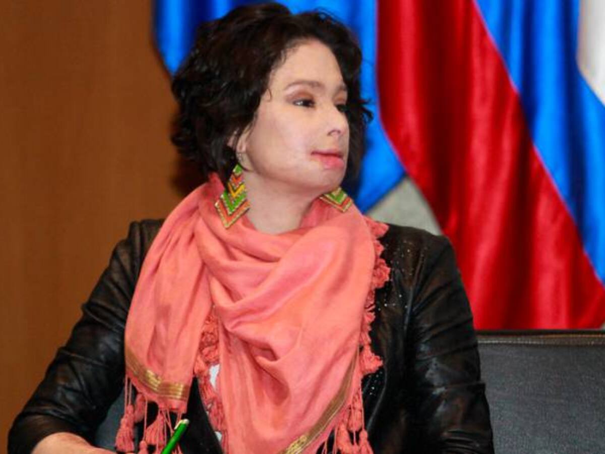 Concejo de Bogotá condecoró a Natalia Ponce de León