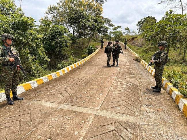 Fuerzas Militares fortalecerán seguridad en Piamonte, Cauca, con más de 120 soldados 