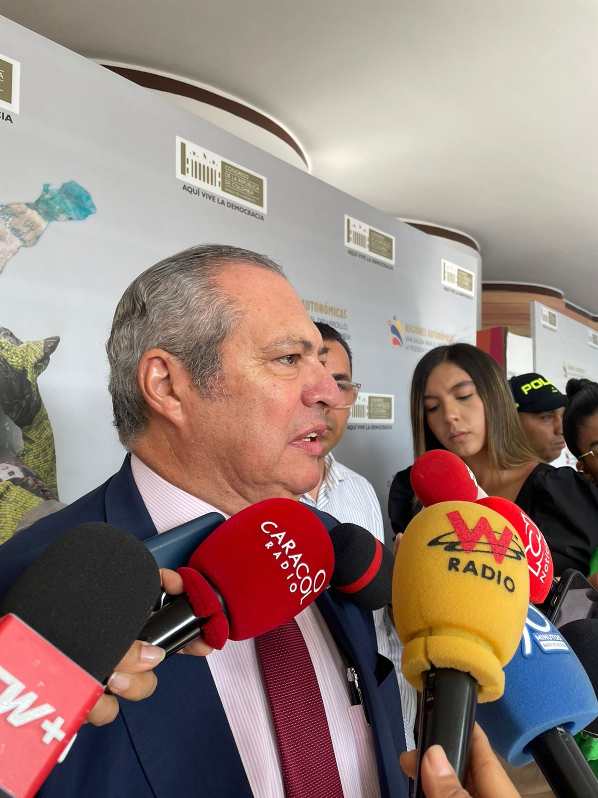 Presidente del Senado Iván Name