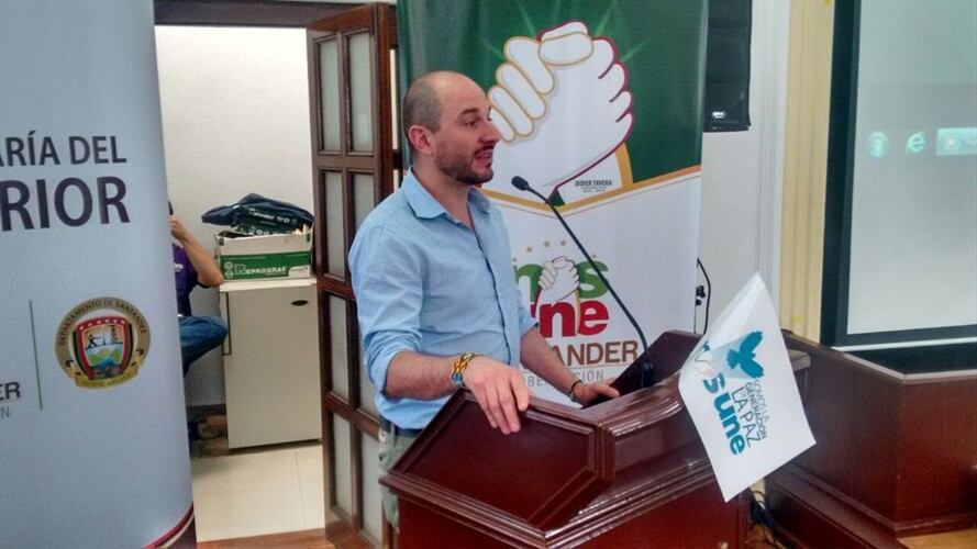 Joshua Mitrotti, director de la Agencia Colombiana para la Reintegración. Foto: María Alejandra Rodríguez - W Radio