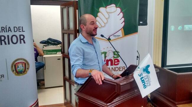 Joshua Mitrotti, director de la Agencia Colombiana para la Reintegración. Foto: María Alejandra Rodríguez - W Radio